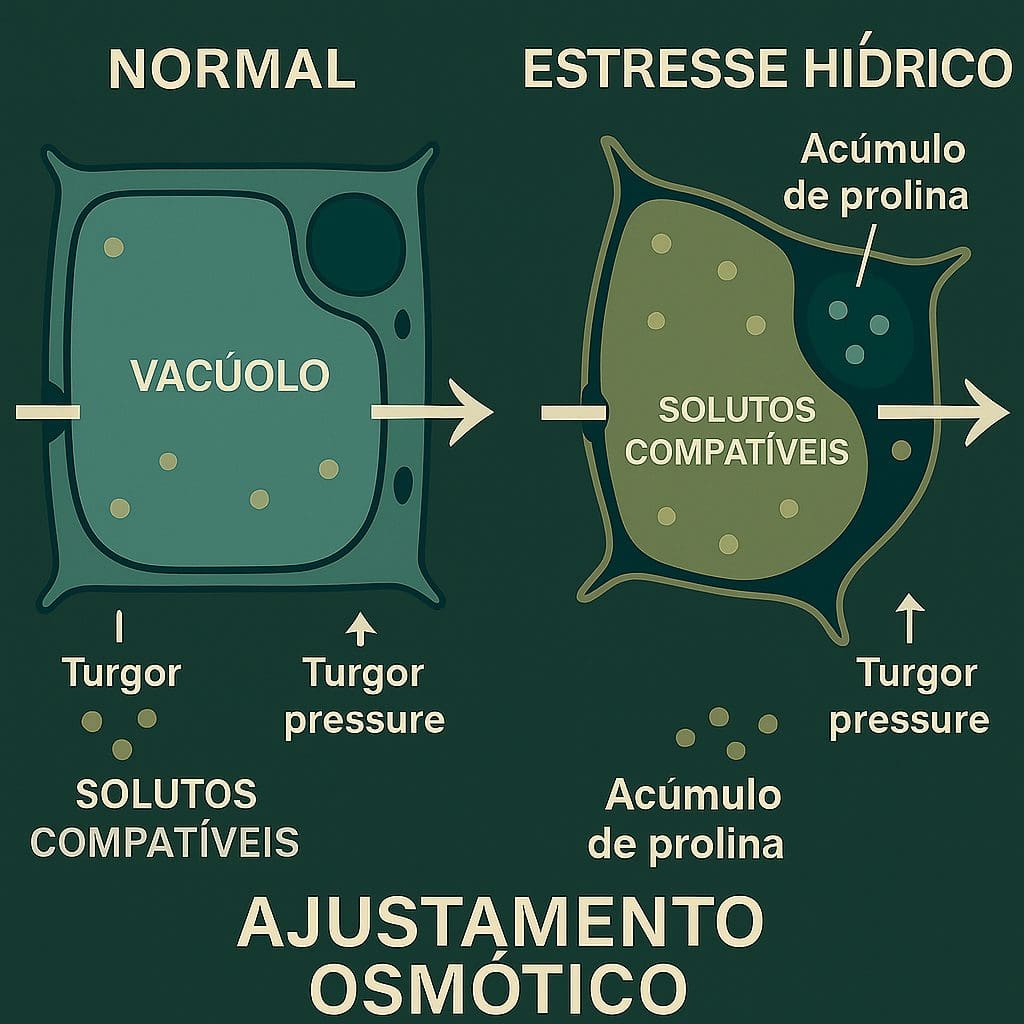 Osmorregulação plantas