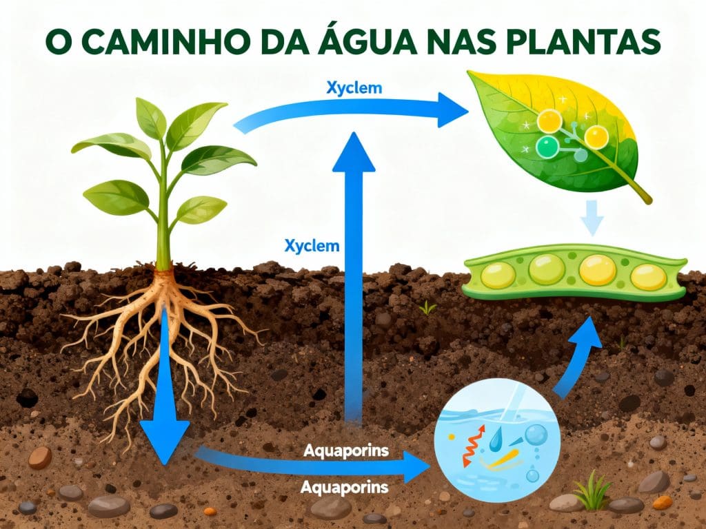 caminho da água com aquaporinas