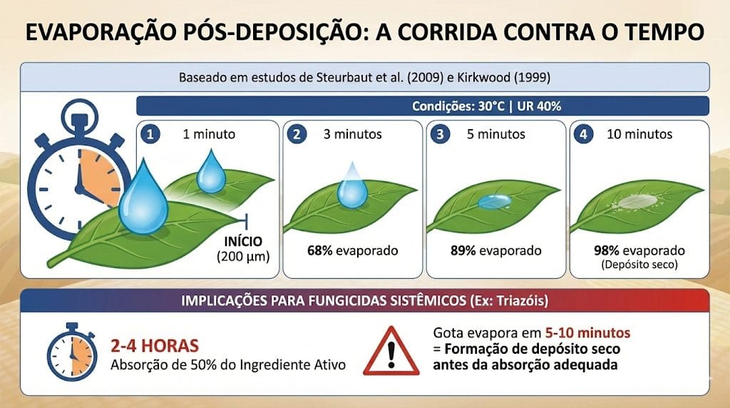 Adjuvantes e perdas por evaporação